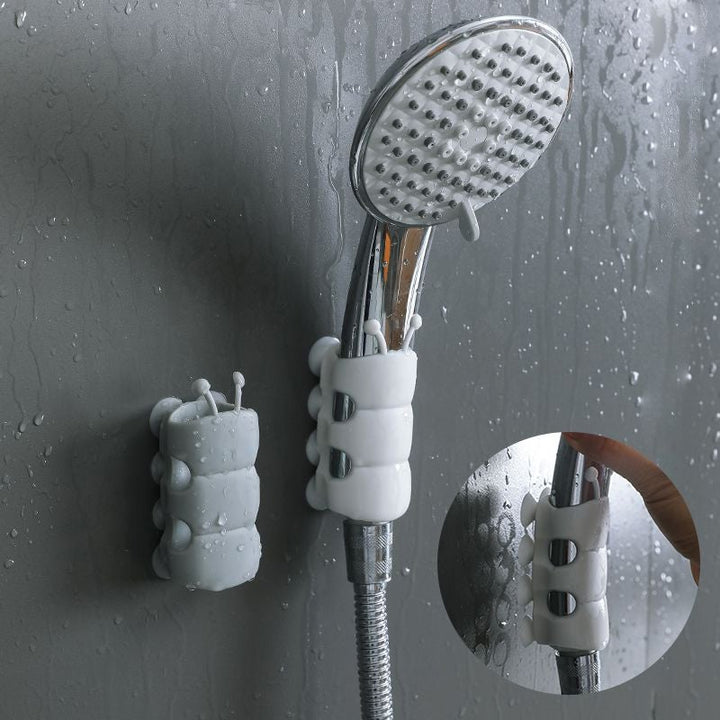 Adjustable Silicone Shower Holder Bracket | Bowlift