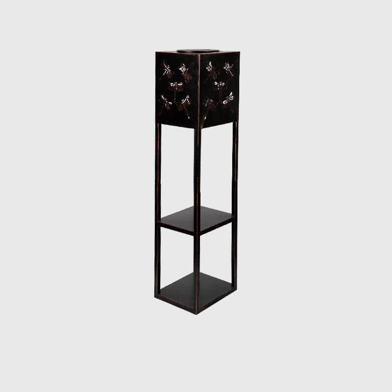 Solar Butterfly Light Shadow Square Shelf Planter Light Garden Decorative Outdoor Waterproof Patio Outdoor Light | Bowlift