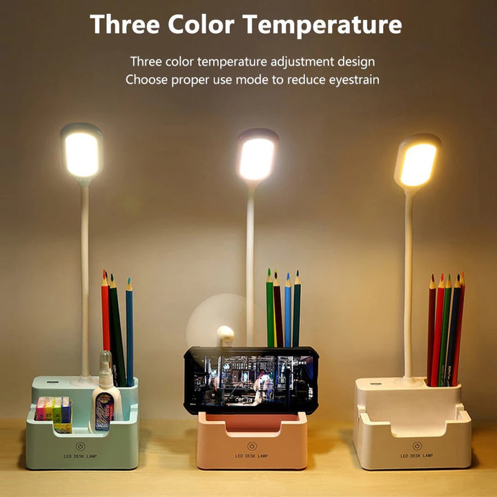 BowLift | Desk lamp with phone holder