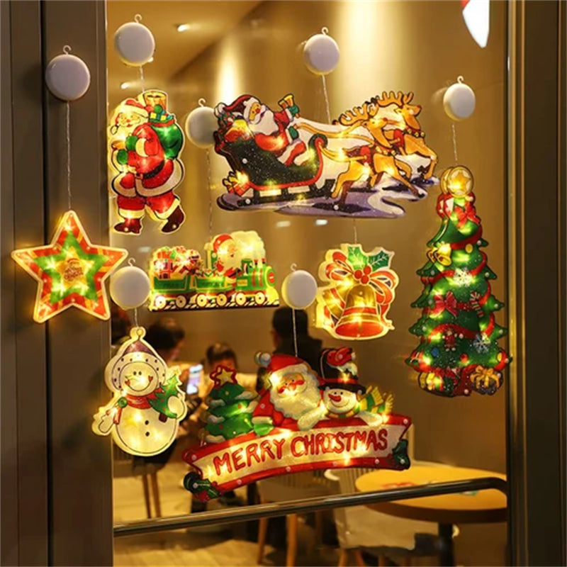 BowLift | Christmas window hanging light