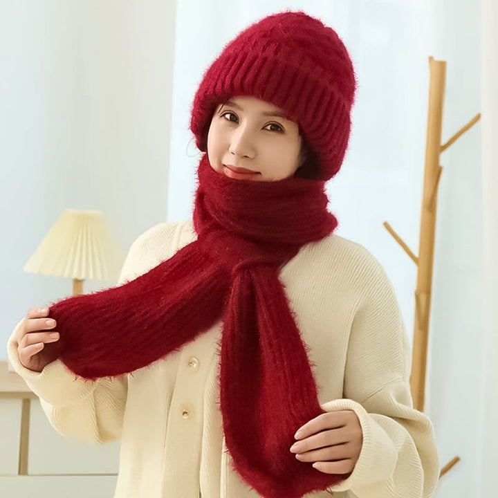 BowLift | Integrated hearing protection windproof hat scarf