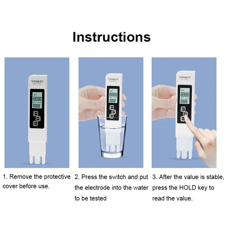 BowLift | Digital Water Quality Tester