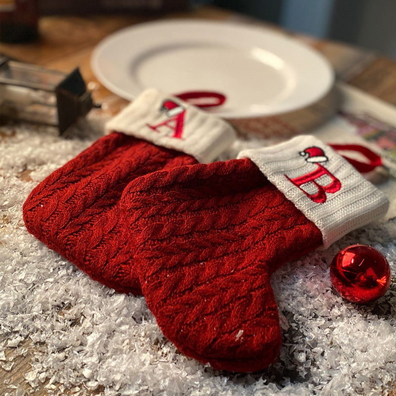 BowLift | Christmas Letter Knit Stocking