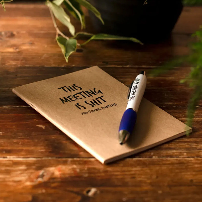 BowLift | Schimpf Notebook & Pen Set🤣