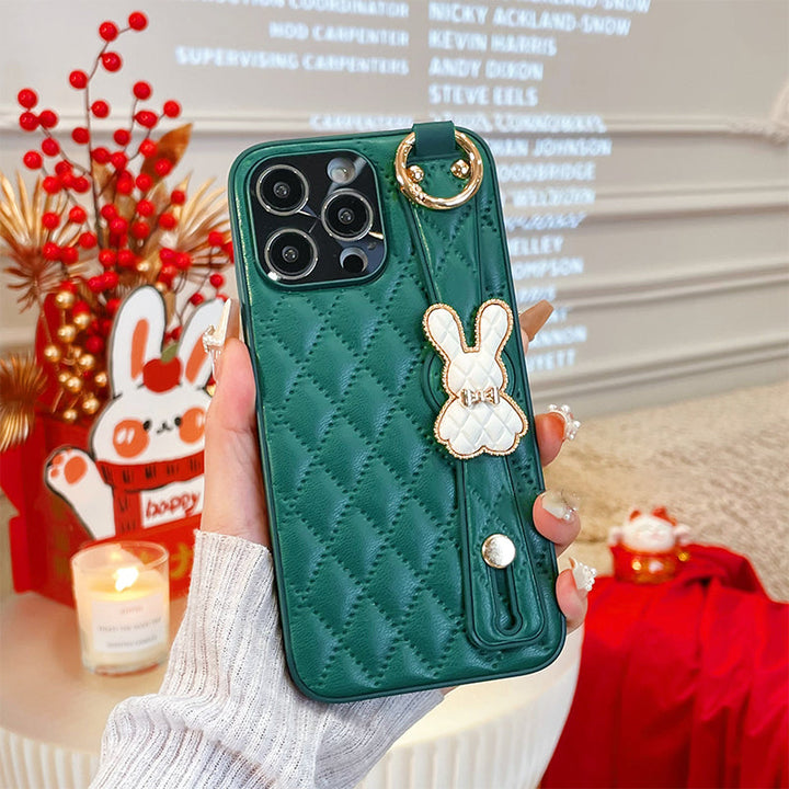 BowLift | Rabbit Wristband Case Cover For iPhone