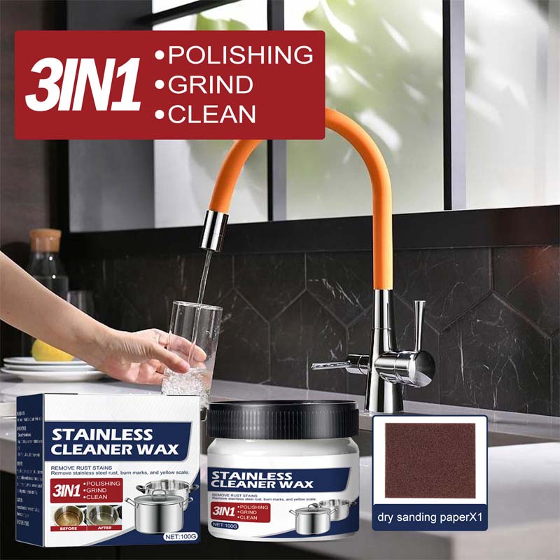 BowLift | Magic Nano Stainless Steel Cleaning Paste Wax