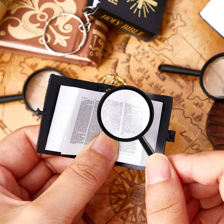 BowLift | Mini Book Bible Keychain