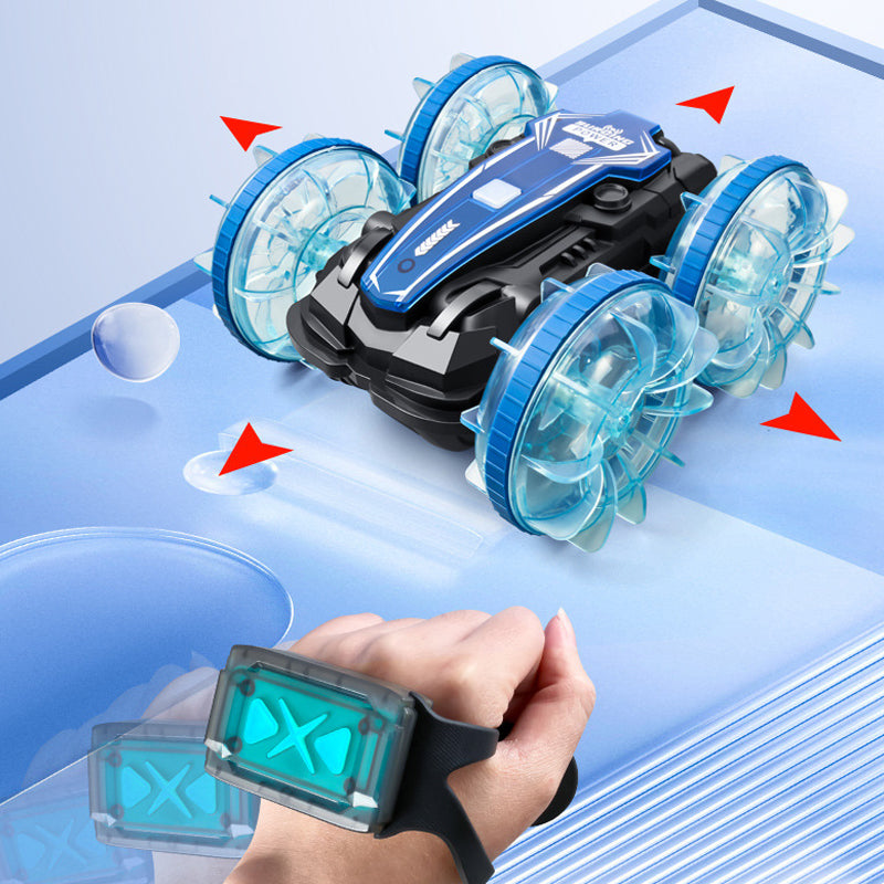 BowLift | RC Land and Water stunt Car with 2 Remote Controls