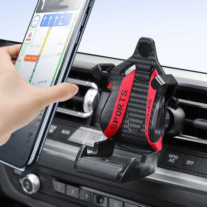BowLift | Phone holder racing seat with seatbelt