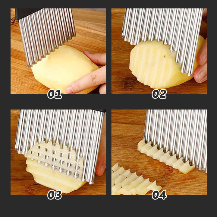 BowLift | Spike Wavy Potato Knife