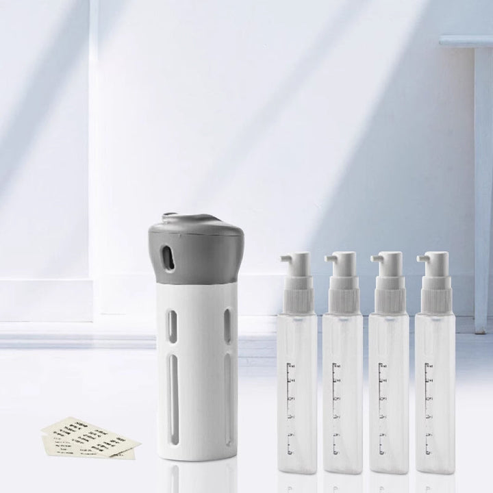 4-in-1 bottle with portable skin care dispenser | Bowlift