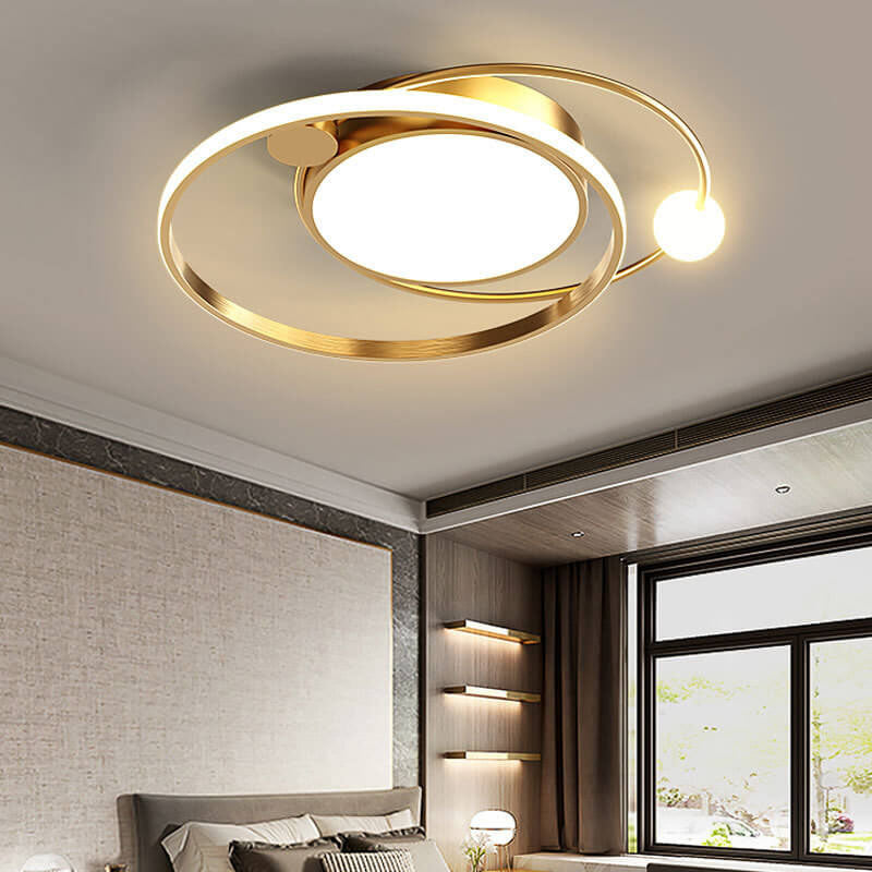 BowLift | Nordic Round Circle LED Ceiling Light flush mounted