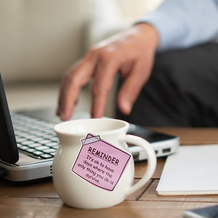 BowLift | Mental Health Sticky Notes Stickers (24 pieces)