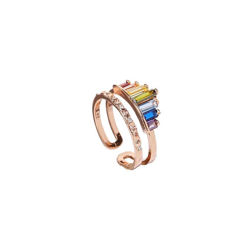 BowLift | Rainbow Micro Diamond Ring