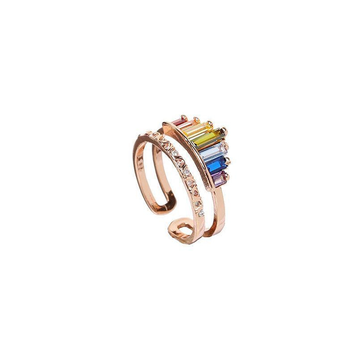 BowLift | Rainbow Micro Diamond Ring