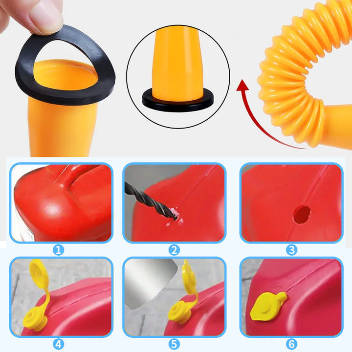 BowLift | Upgraded replacement fuel can spout with flexible head