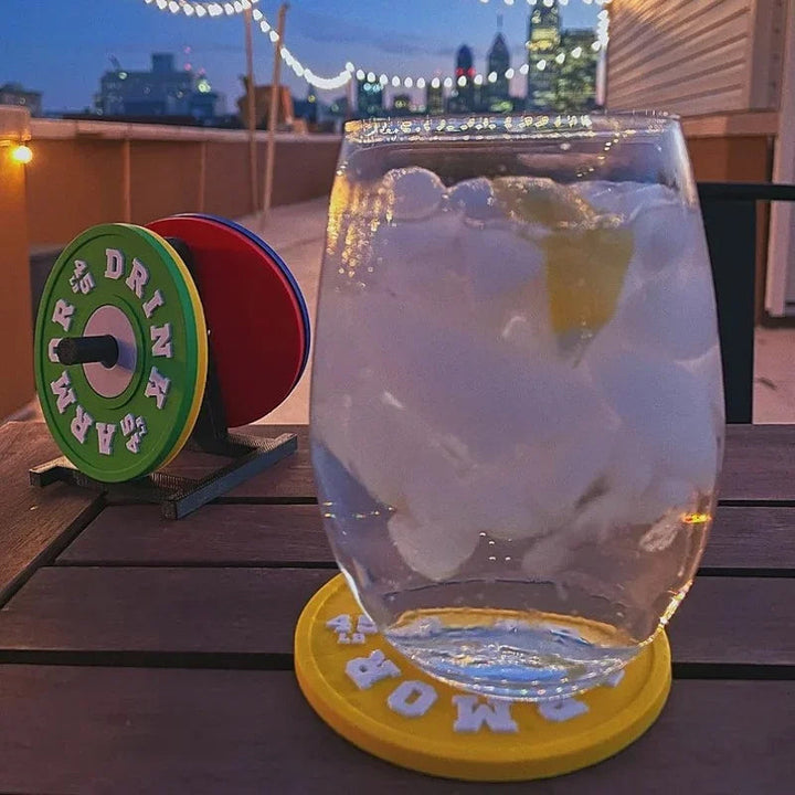 Weight Plate Coaster Set of 4 | Bowlift