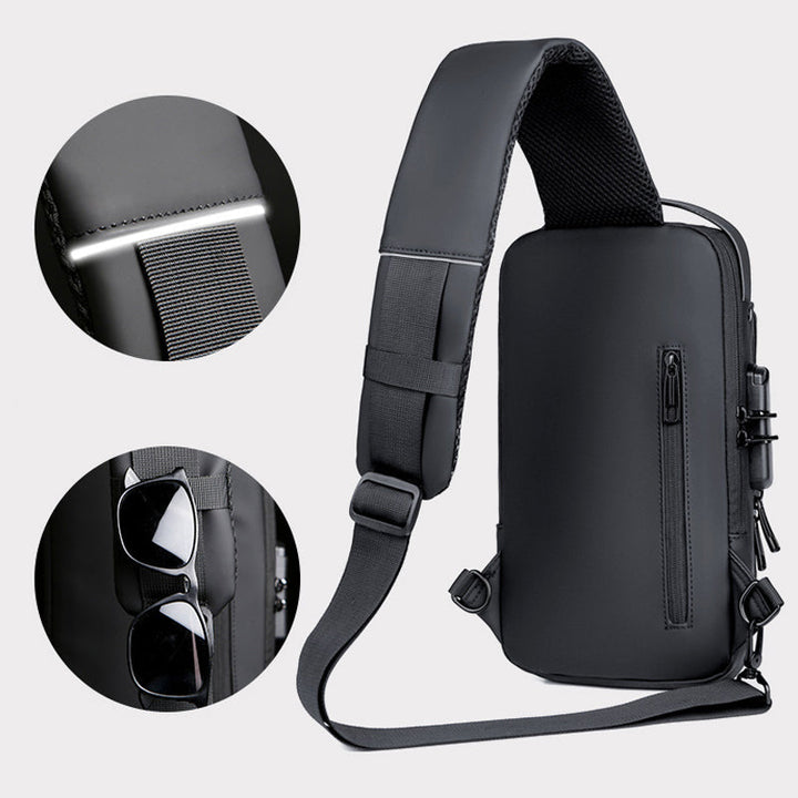 BowLift | USB Charging Sport Sling Anti-Theft Shoulder Bag