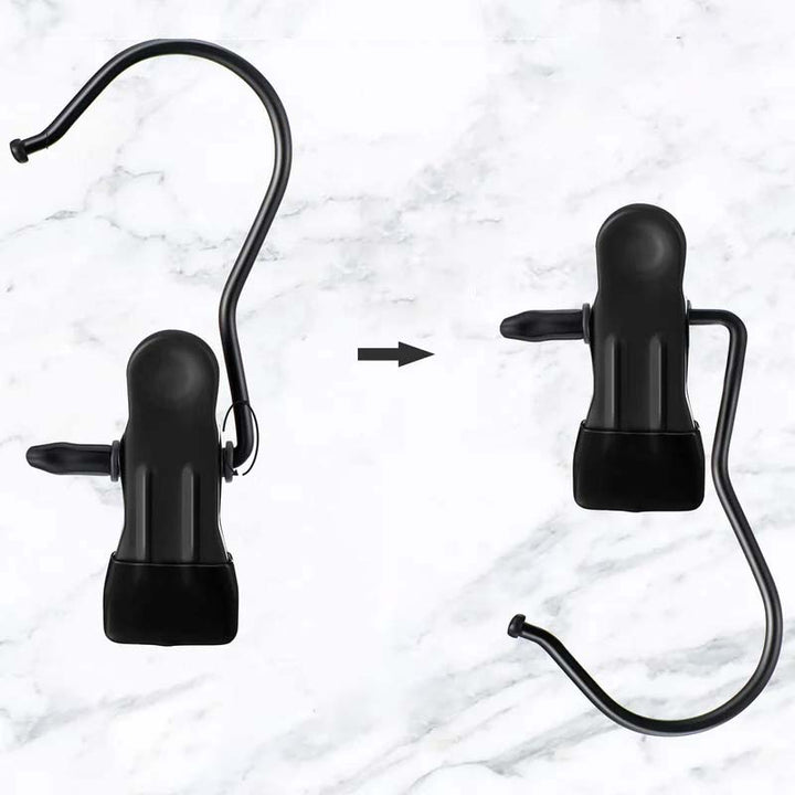 BowLift | Space-saving portable travel hanger clips