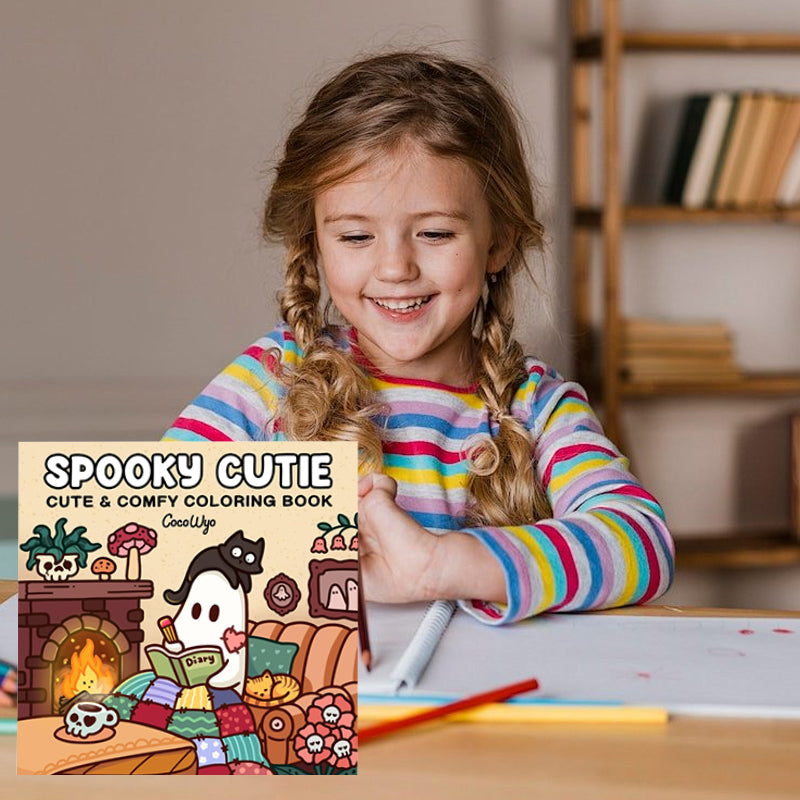 BowLift | Spooky Cutie: Coloring Book for Adults and Teens