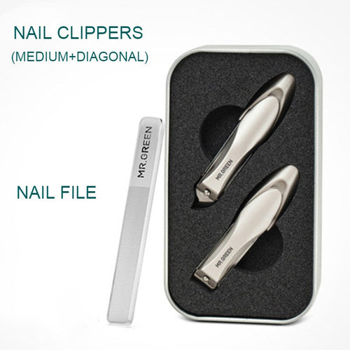 BowLift | Nail Clipper Set, with 2 Nail Clippers & 1 Nail FileÔºåfor Both Your Fingers & Toes