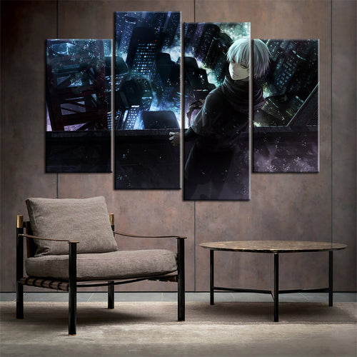 Anime Towers 4 Piece - Canvas Wall Art Painting | Bowlift