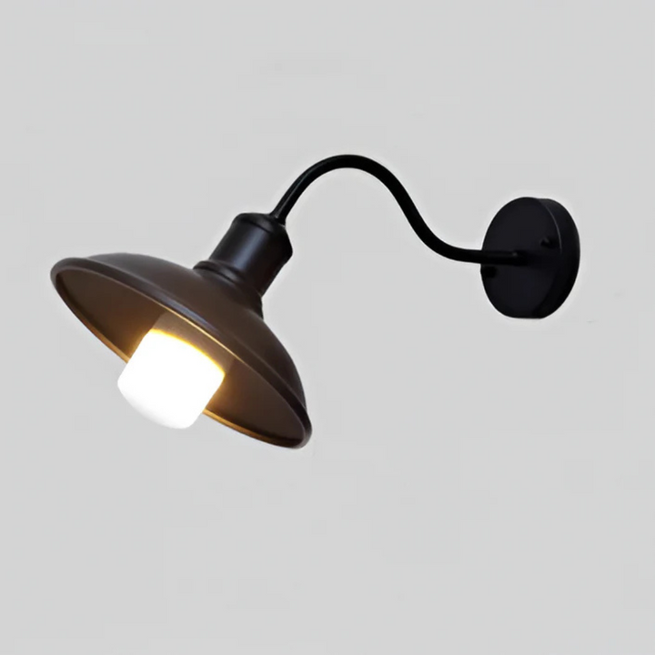 BowLift | Antique Brass IP65 Waterproof Outdoor Wall Lamp