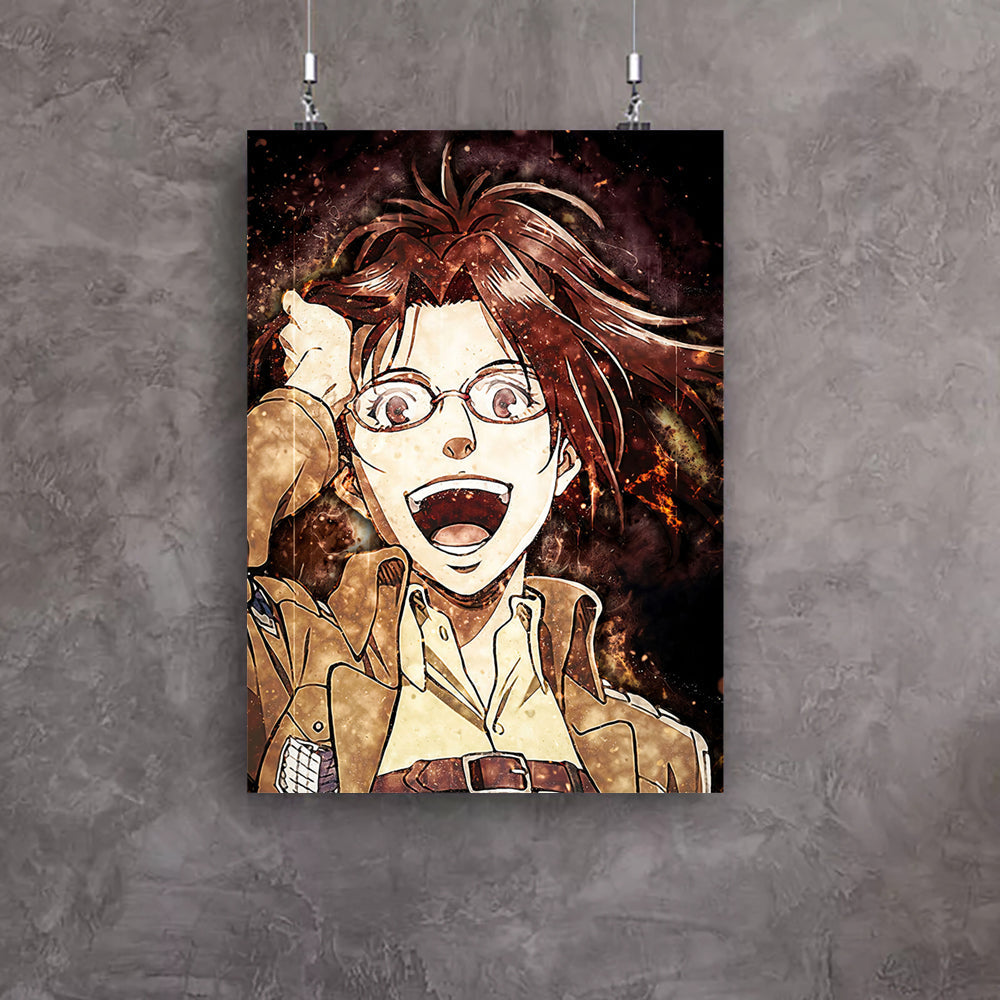 Silly Anime Girl - Canvas Wall Art Painting | Bowlift