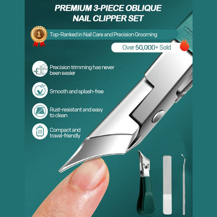 BowLift | Large opening nail clipper set