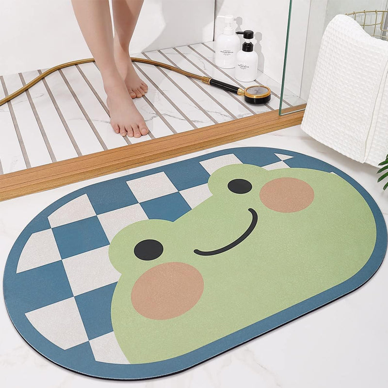 Cute Cartoon Bathroom Super Absorbent Quick Dry Mat | Bowlift