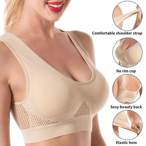 BowLift | Mesh Breathable Sports Bra
