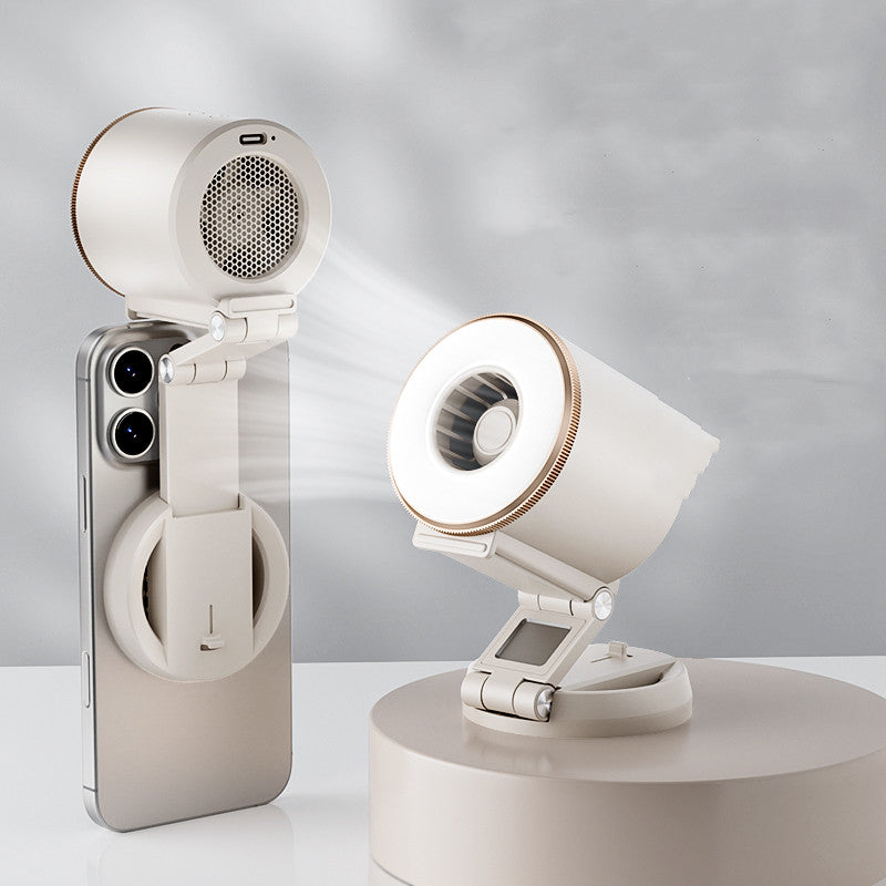 BowLift | 500mAh Magnetic Foldable Phone Stand Fan