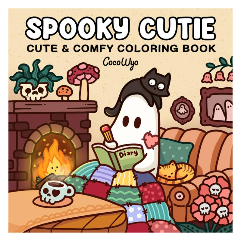 BowLift | Spooky Cutie: Coloring Book for Adults and Teens