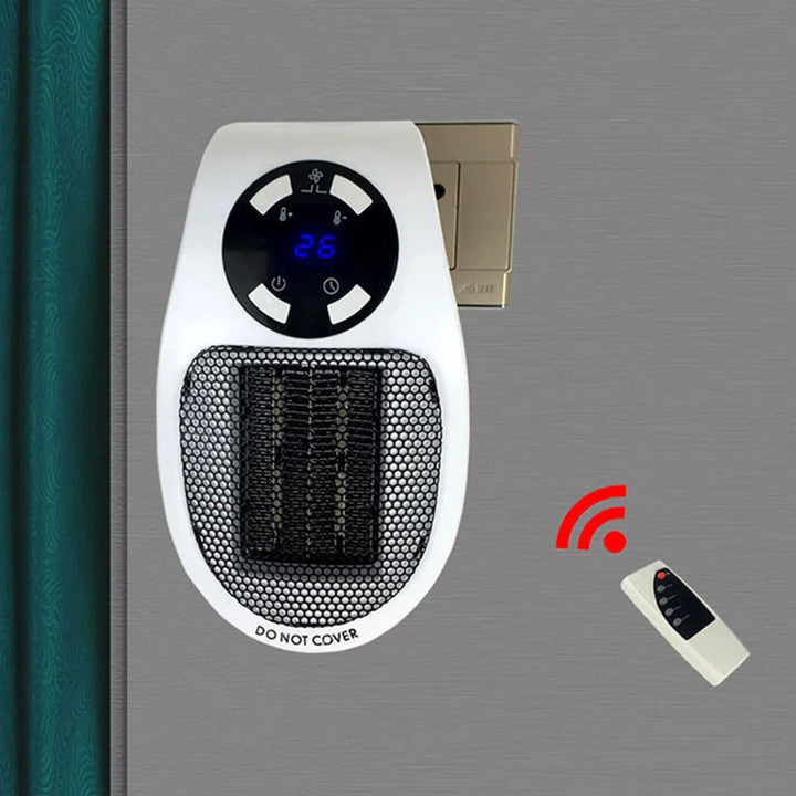WarmFlow portable heater with adjustable thermostat Bowlift