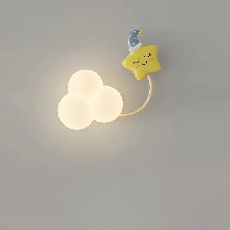 CartoonAirplane Light – Playful Wall Lamp for the Children's Room Bowlift