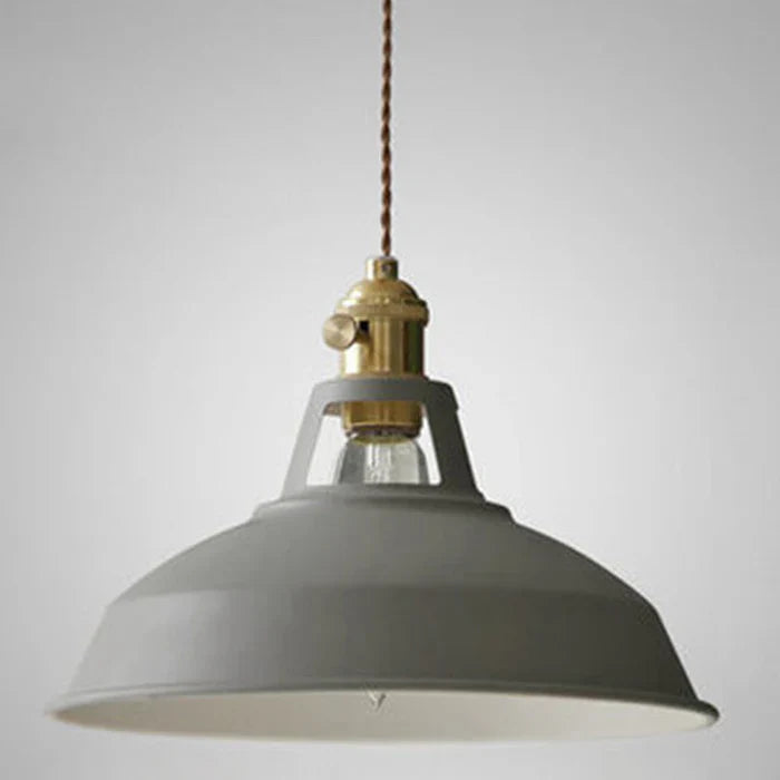 Industrial Retro Pendant Lamp - IronGlow | Bowlift