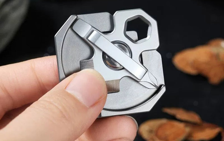 BowLift | Titanium EDC Multi-Tool - Screwdriver, Wrench, Cool Pendant