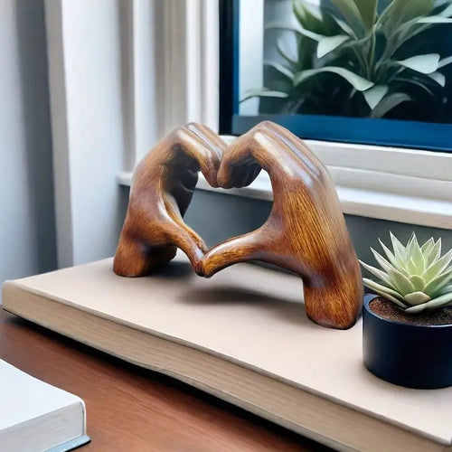 Statue of the Hands of the Heart | Bowlift