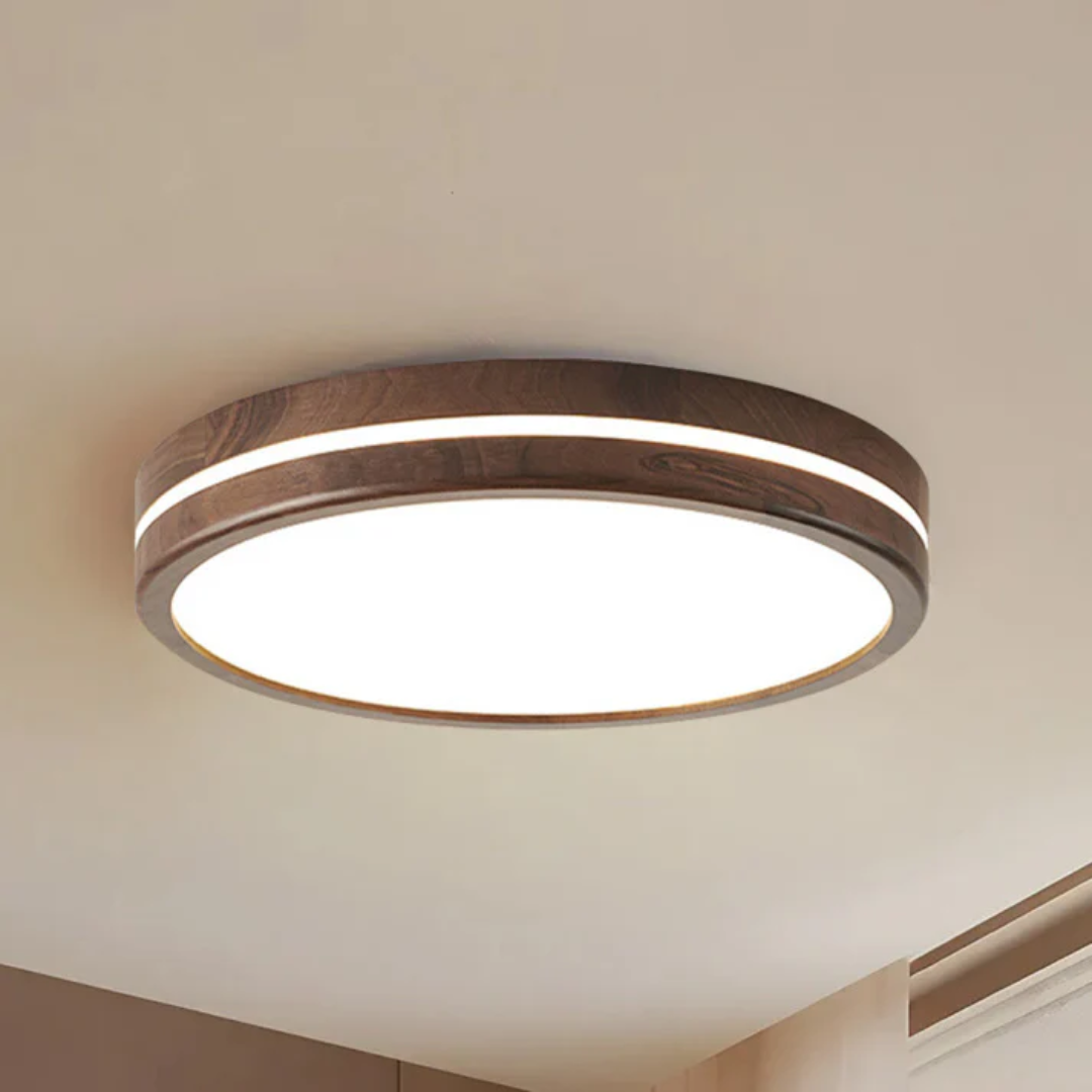 BowLift | Stylish Wooden LED Ceiling Lamp