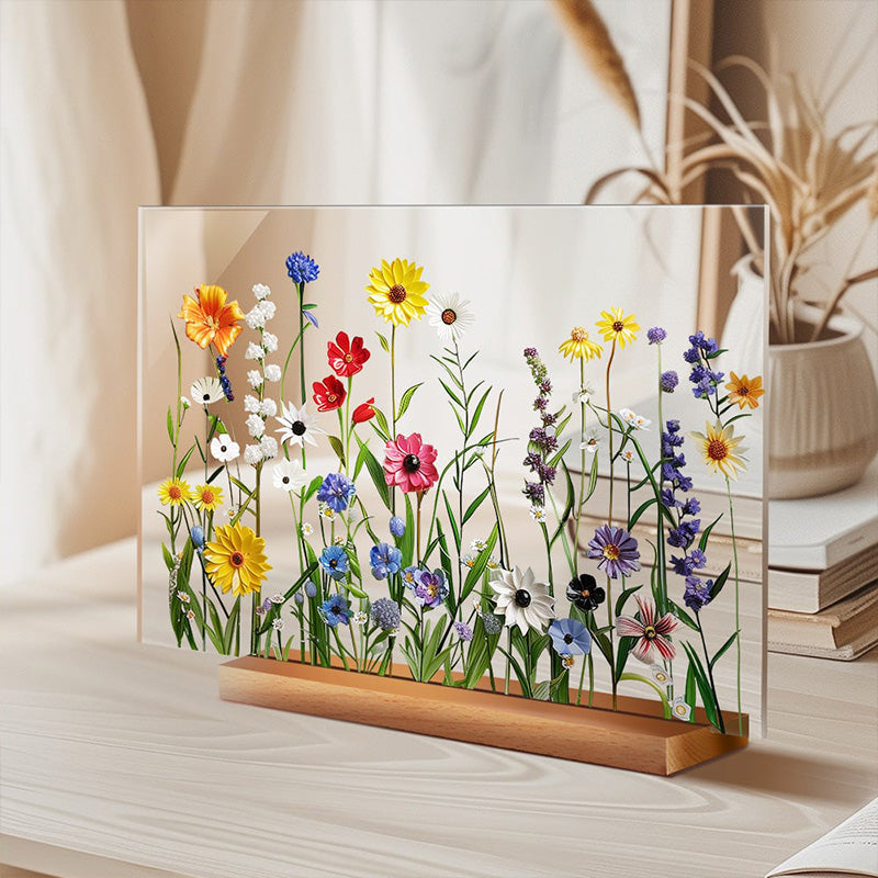 BowLift | Painted Colorful Flower Pattern Decor