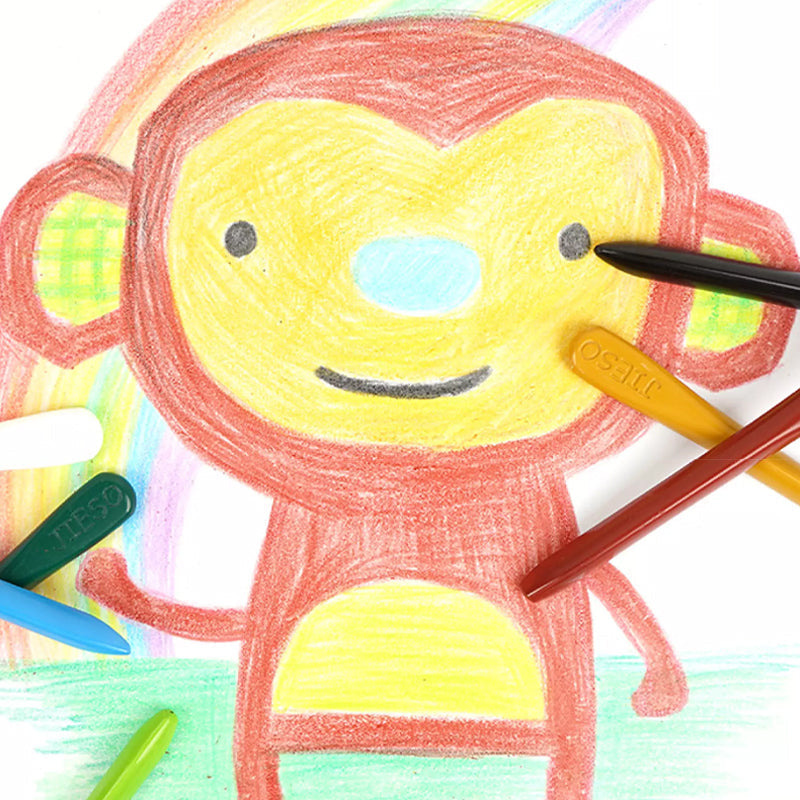 BowLift | Organic Paint Drawing Set for Kids (with 2 drawing books )