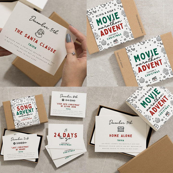 BowLift | Movie/Film Trivia Christmas Advent Calendar - Christmas Gift