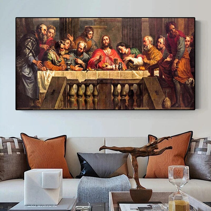 Christmas Jesus Nativity Oil Painting | Bowlift