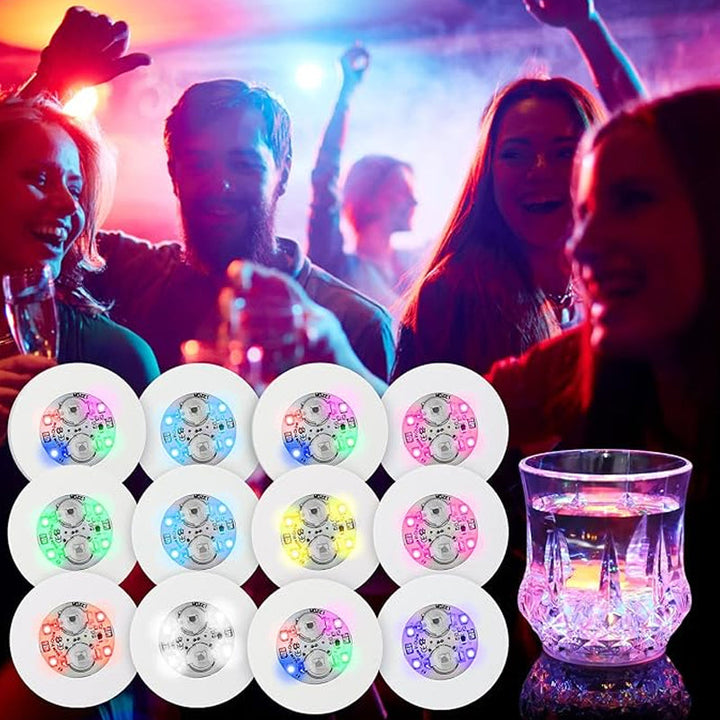 BowLift | LED glowing bottle stickers and coasters