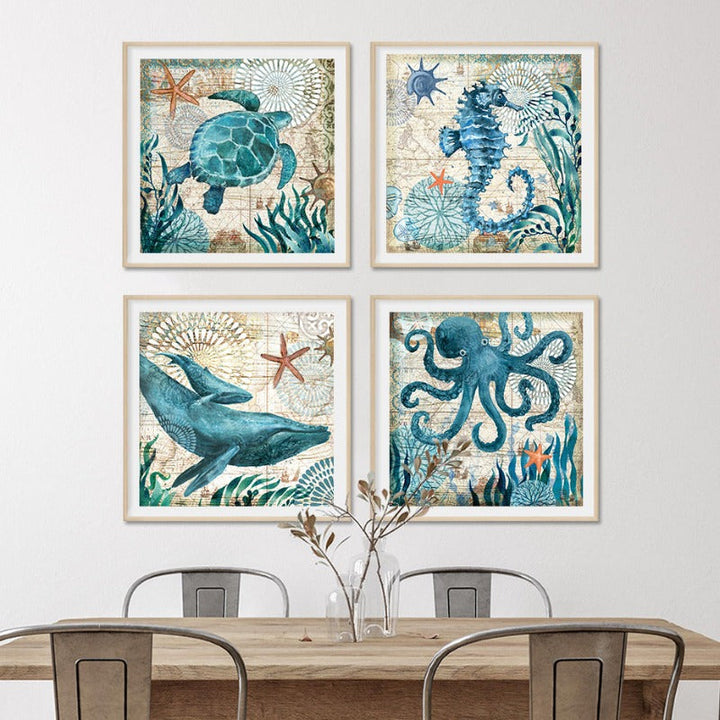 Canvas Wall Art For Bathroom Decor | Bowlift