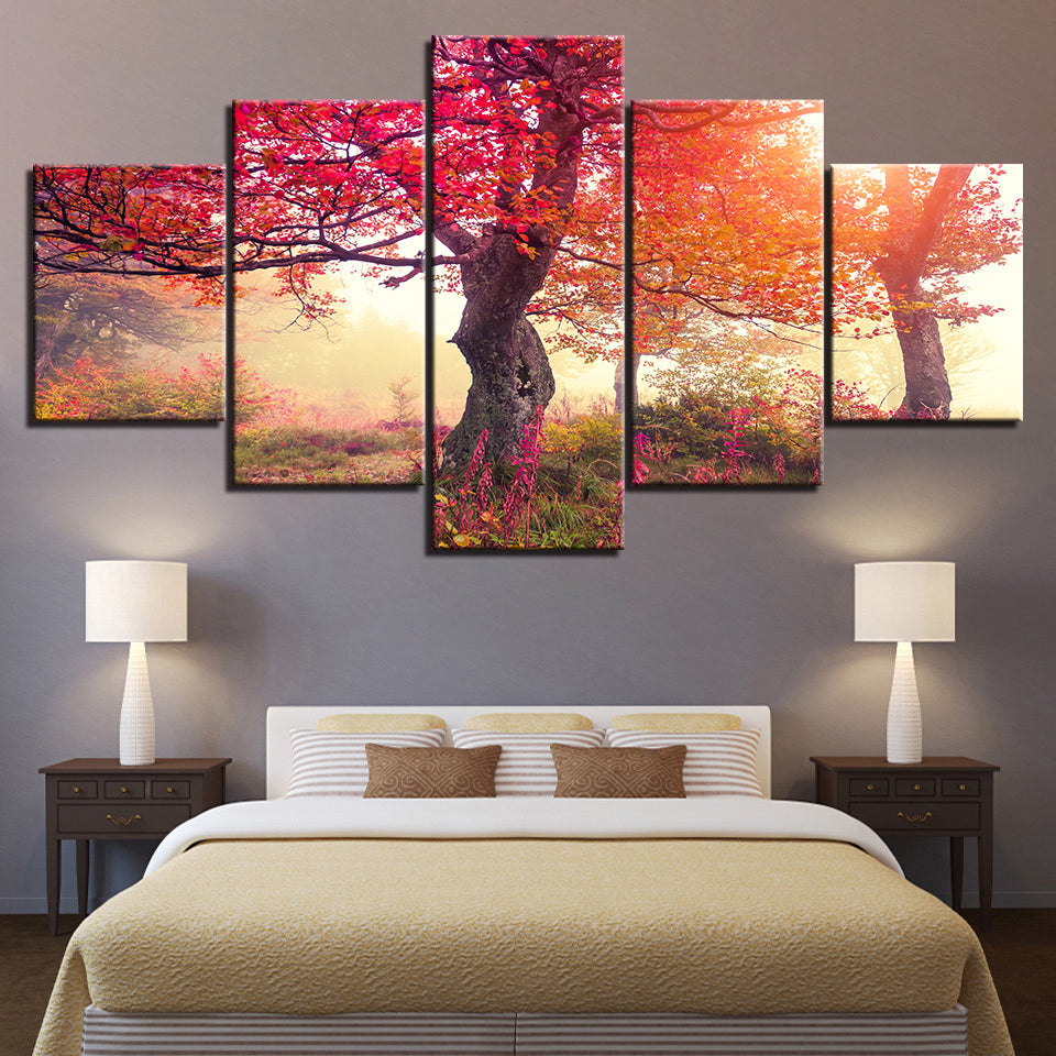 Precious Autumn Season - Canvas Wall Art Painting | Bowlift