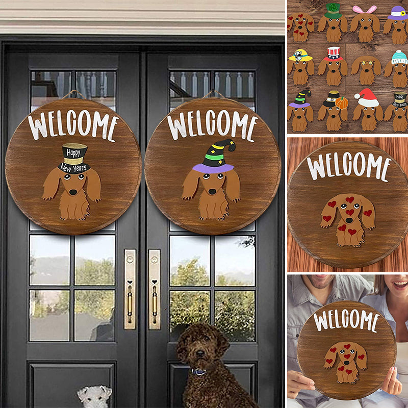 Interchangeable Festival Doorplates Wreath | Bowlift