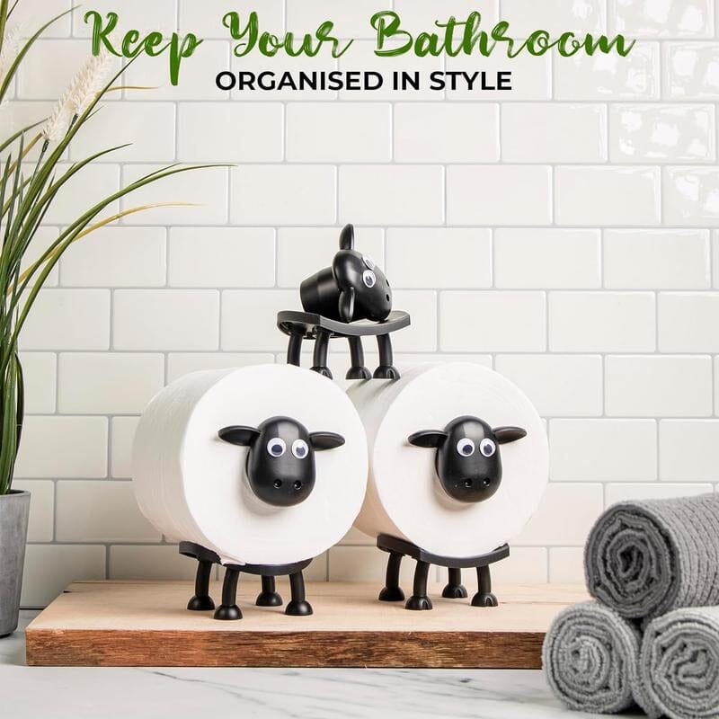 BowLift | Sheep Toilet Paper Roll Holder