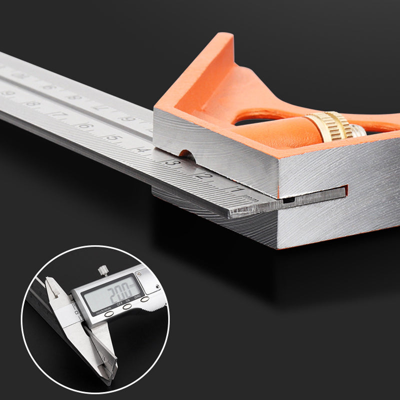 Multifunctional 90-degree and 45-degree angle ruler | Bowlift