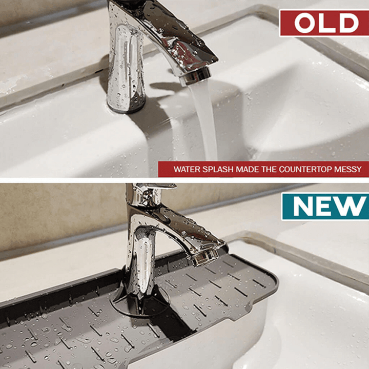 BowLift | Silicone Faucet Handle Drip Catcher Tray